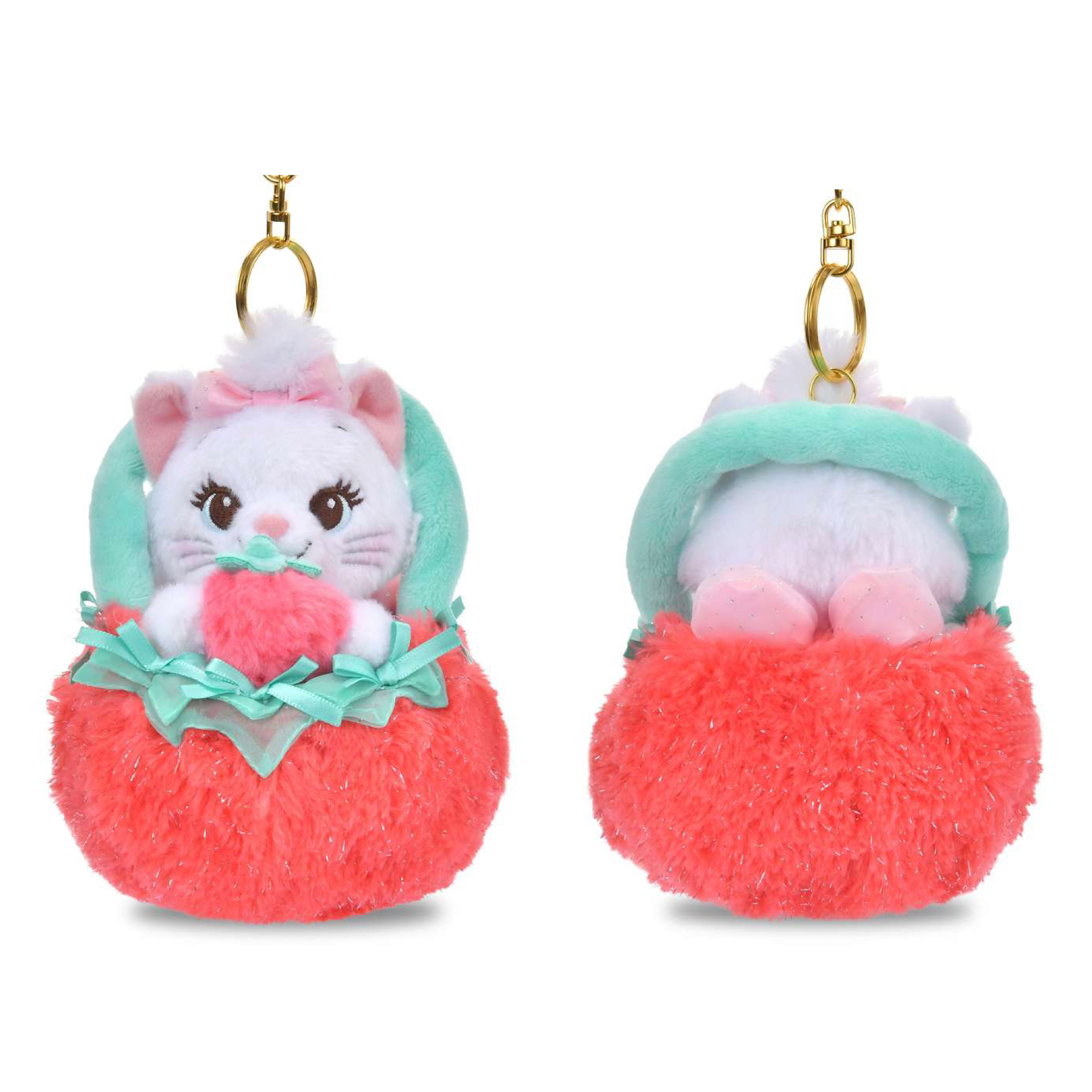 日本預訂📍日本迪士尼GLOSSY FRUITS系列 - 米妮/Marie草莓公仔/吊飾 27/1日本開售