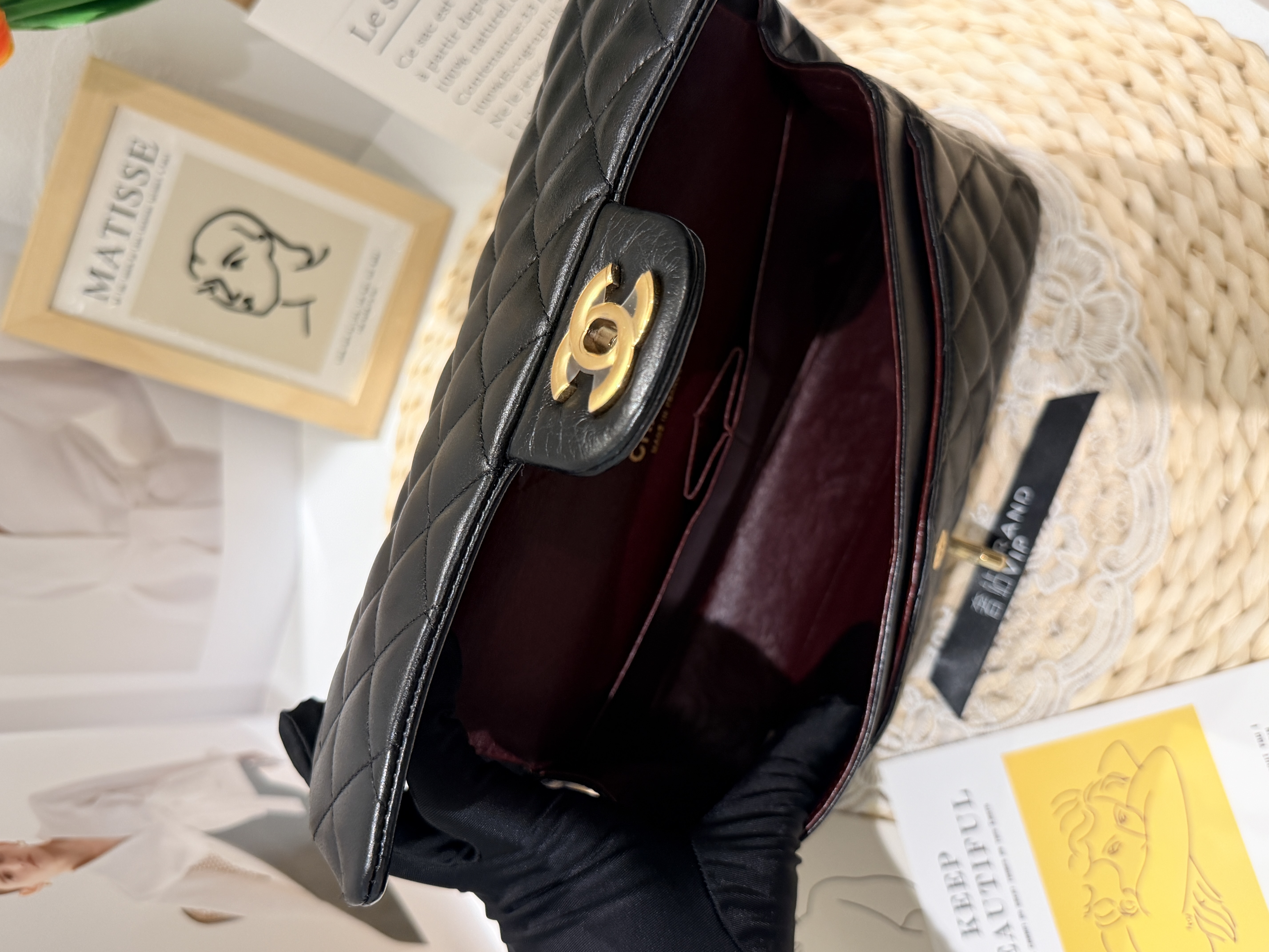 Chanel Classic Flap 25 Lambskin Bag