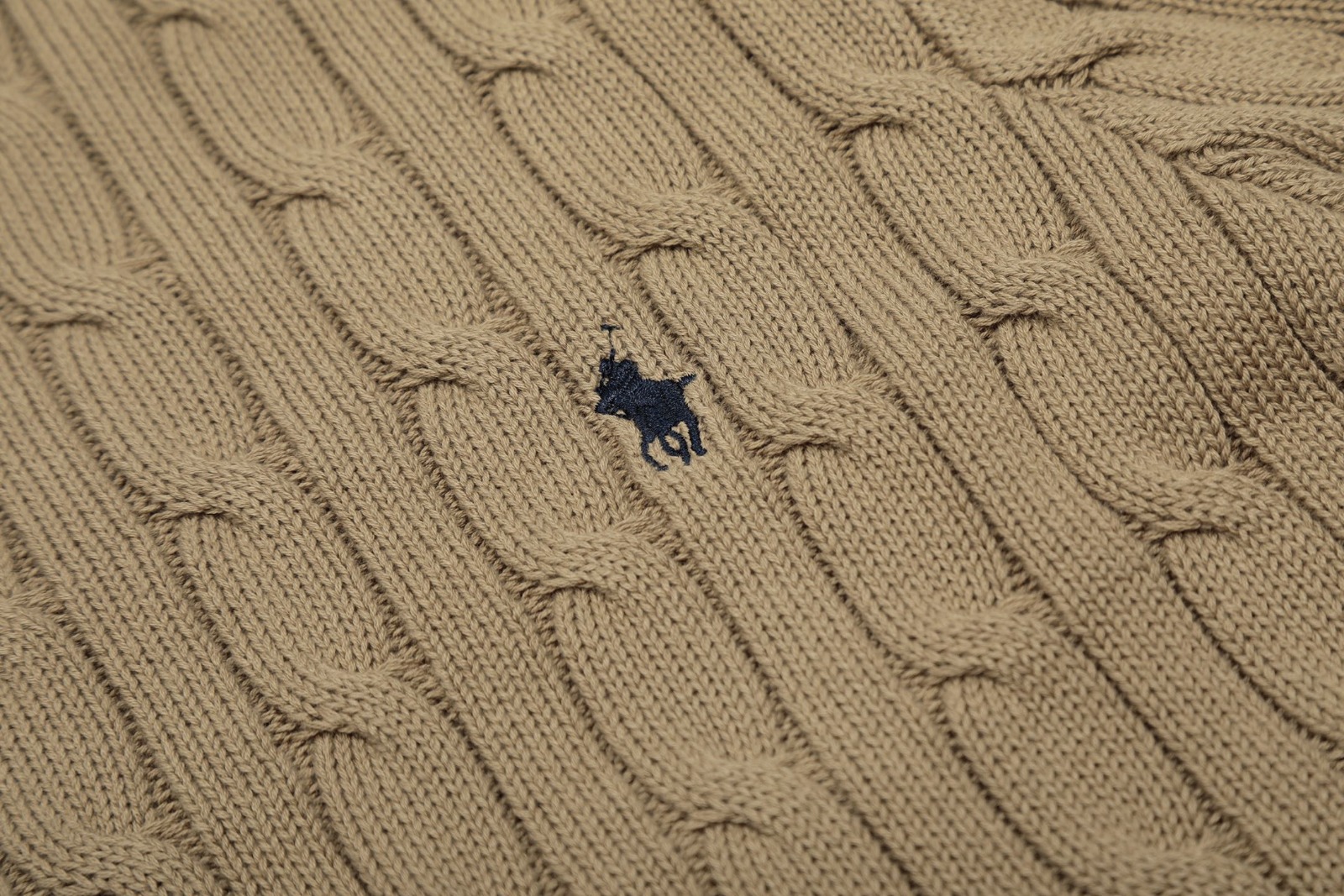 Polo Ralph Lauren 小馬刺繡針織絞花短袖polo