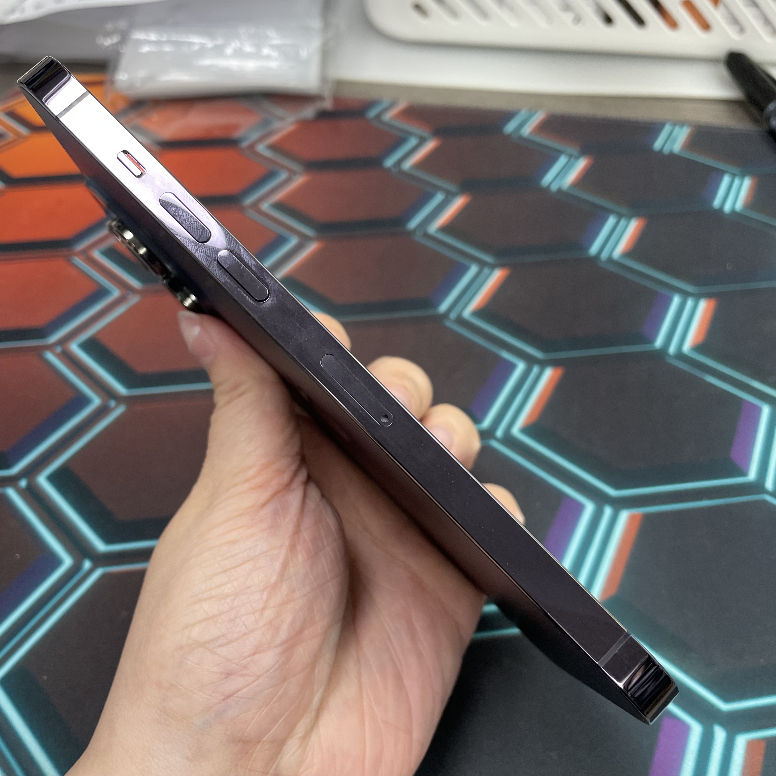 *7686 14 Pro max 完美機 512GB 電78 紫色 purple
