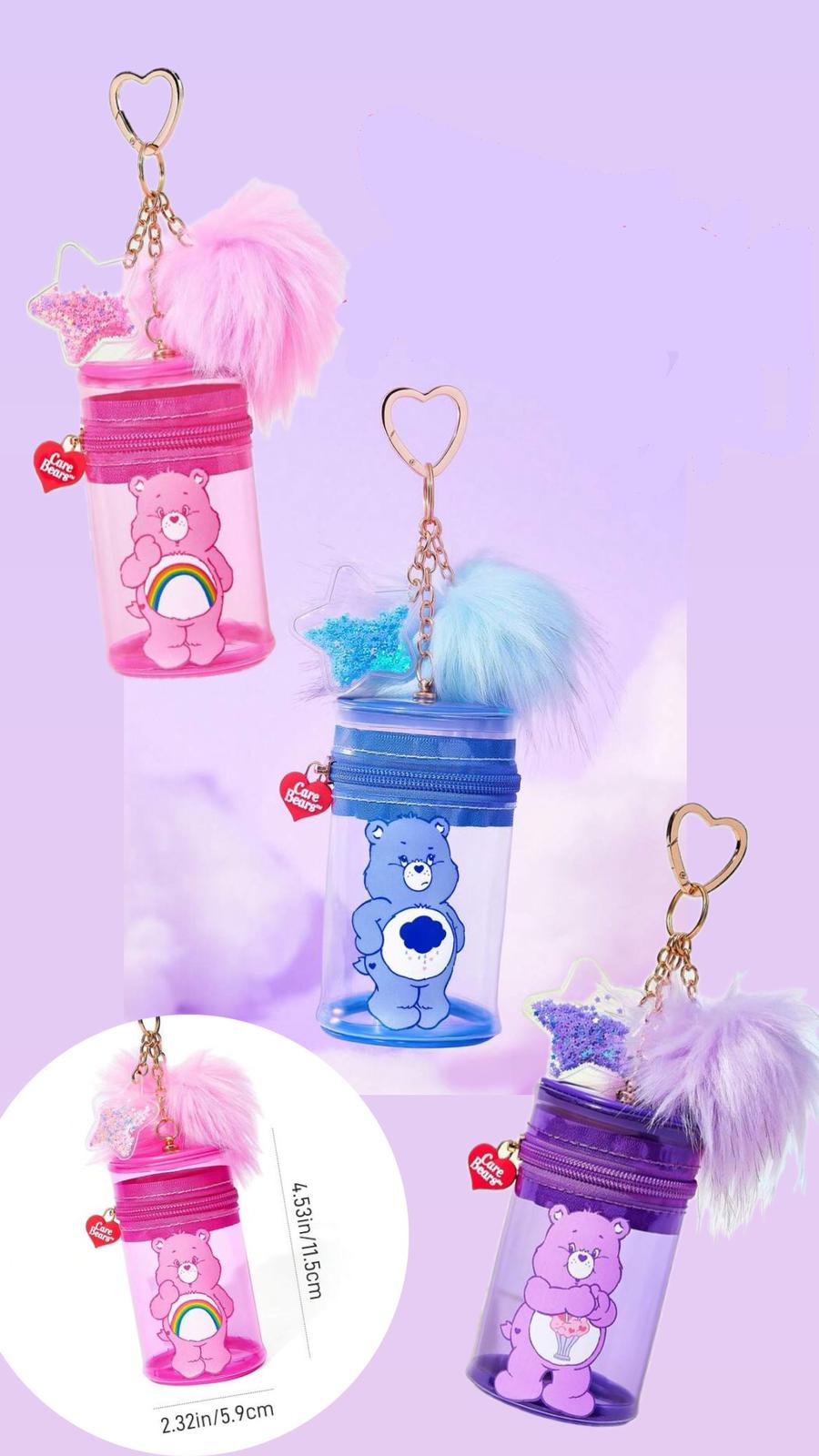 可愛 Care Bears 鑰匙扣零錢包