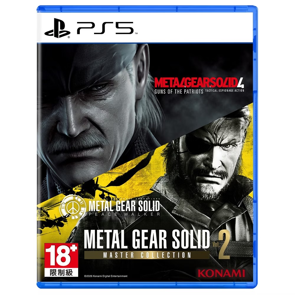 [現貨] [行版] PS5 潛龍諜影 Master Collection Vol.2 日英文版