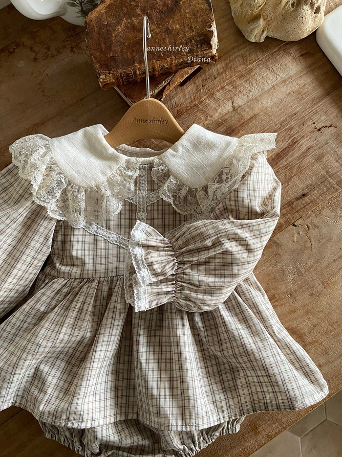 🇰🇷Anne shirley babysuit (不連花領）