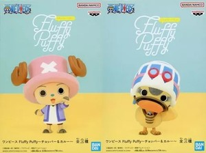 Banpresto, Fluffy Puffy Figure: One Piece Tony Tony Chopper and Karoo 海賊王 索柏和卡魯 (套裝)
