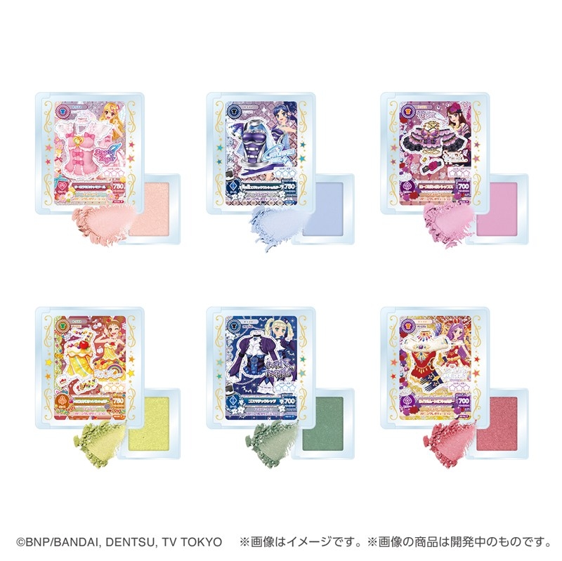 Pon de Couleur 星夢學園 Aikatsu 多用途顏色粉餅/眼影/胭脂 vol.2 盒玩ver. #P-AKG0290 [BANDAI] (PRE-ORDER) [2026/07]