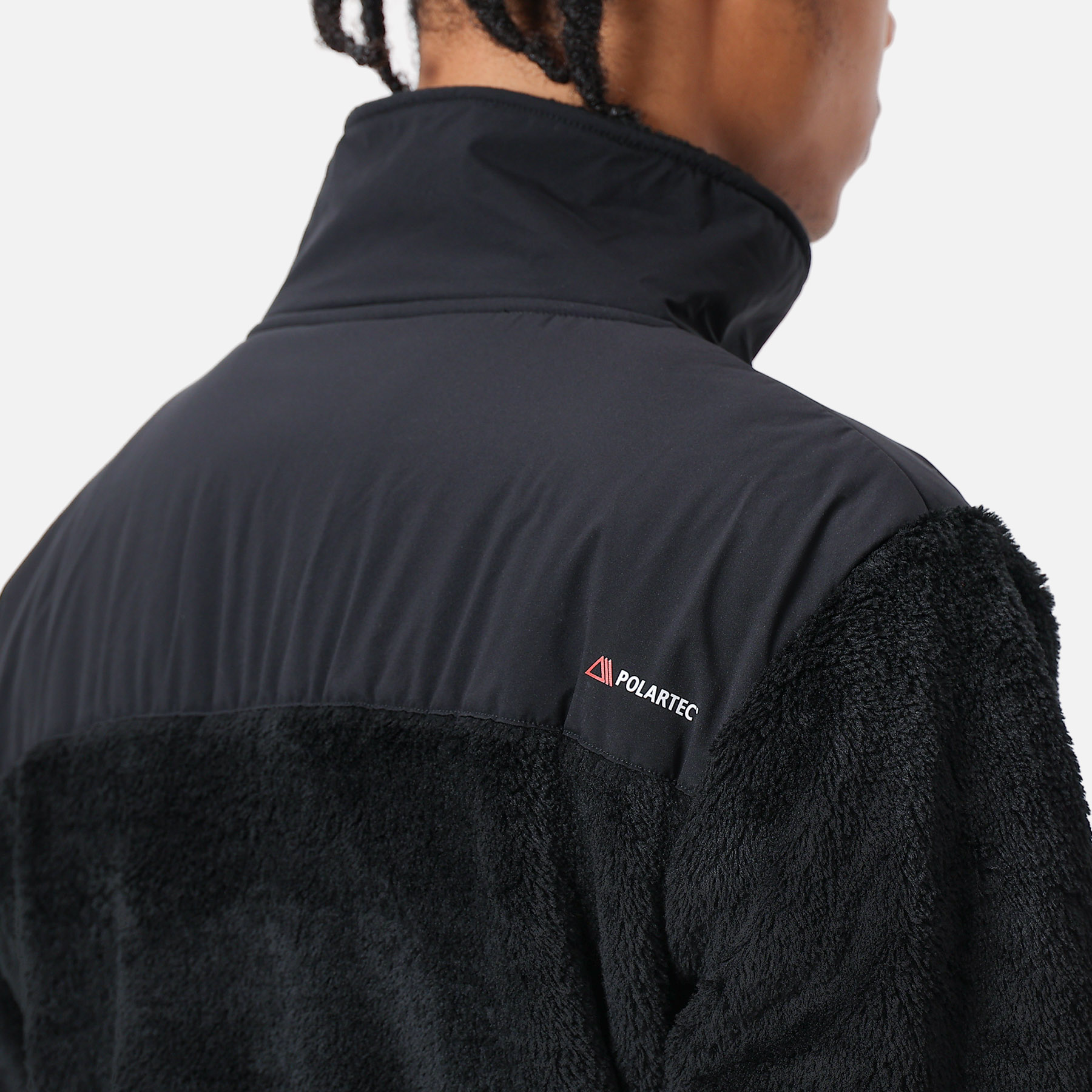 POLARTEC FLEECE HYBRID HALF ZIP BLOUSON