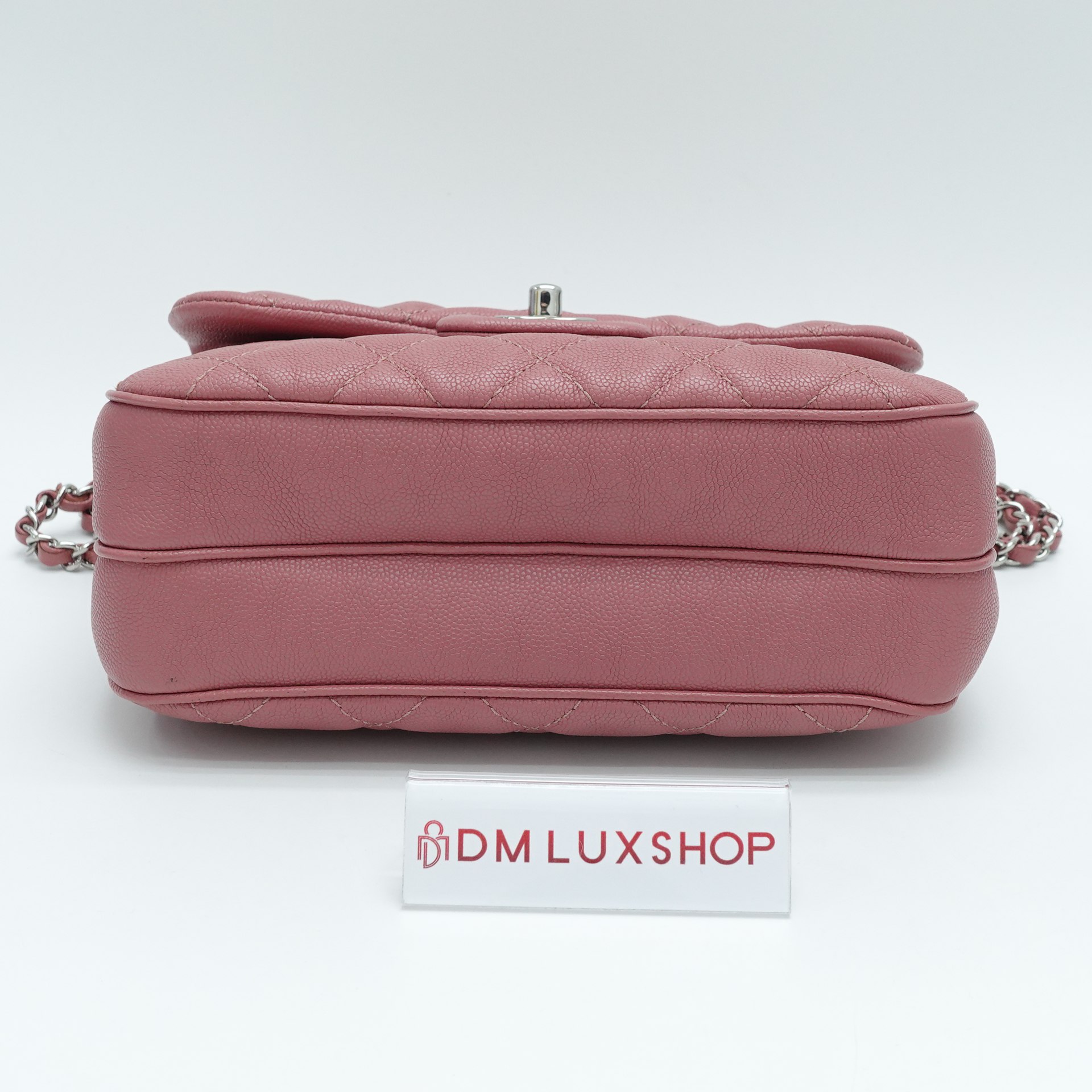Chanel Pink Caviar Urban Companion Square Flap Bag SHW (Serial 25, Y: 2019)