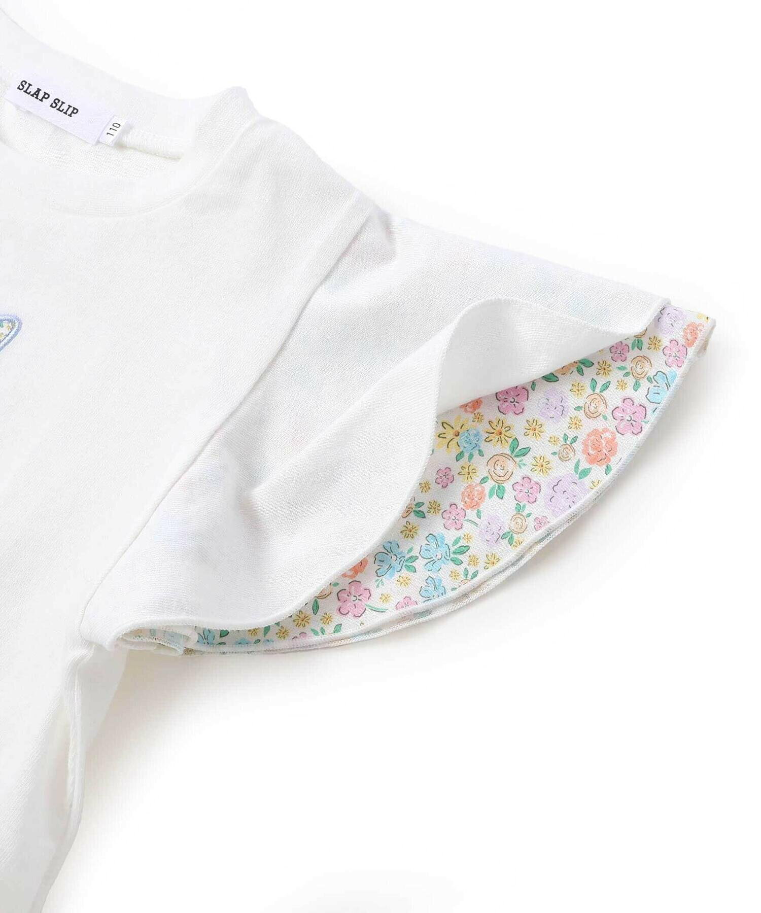 🆕【⭐訂購⭐】🌀 🇯🇵 日本直送 碎花兔仔圖案 飄逸雙層蝴蝶袖 上衣［2款選］🌀[ELDA-0149][260516]