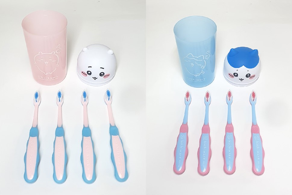 【預購】韓國直送 Chiikawa 兒童牙刷套裝 連收納盒