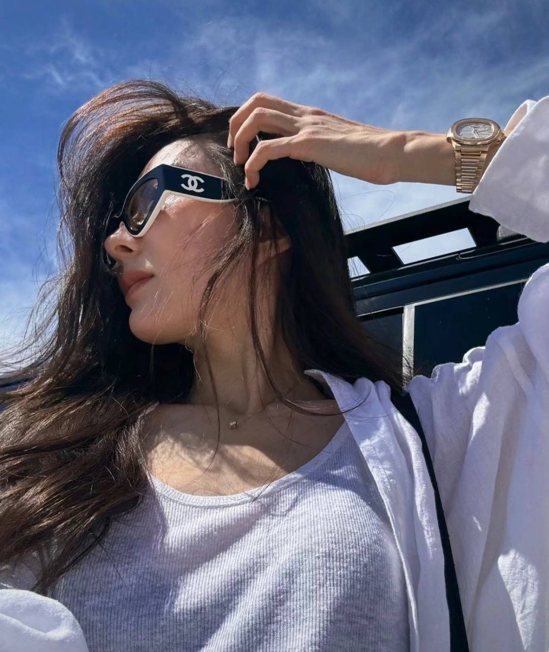 現貨✨🫶🏻Chanel 爆款熊貓🐼太陽眼鏡