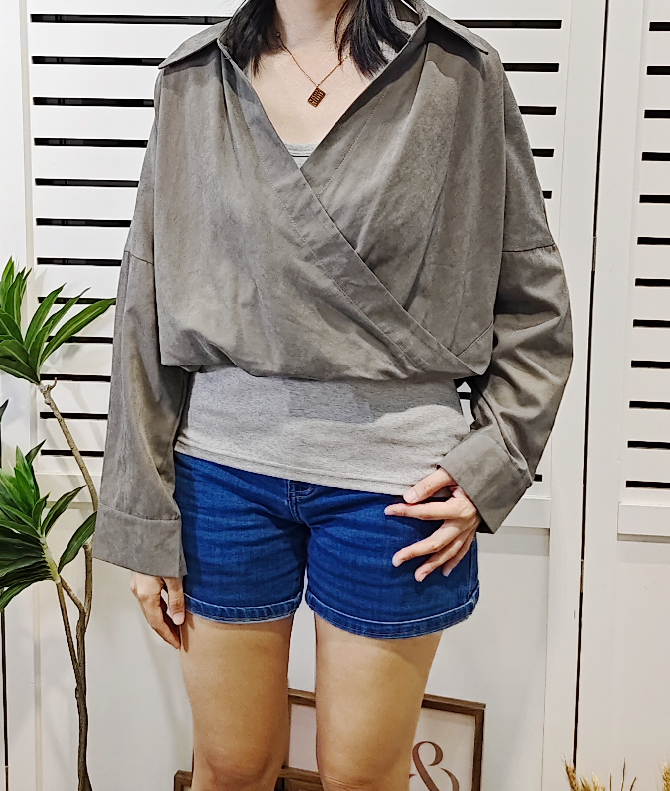 58653 2 In 1 Jacket Shirt With Singlet