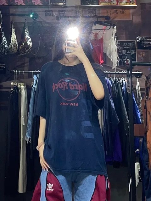 Black Vintage T-shirt #0079