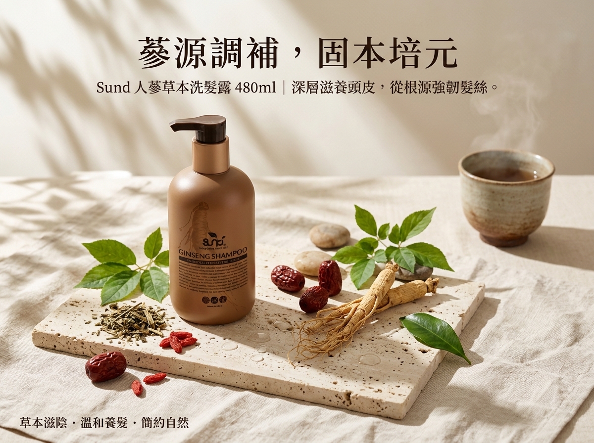 Sunki生肌頂極人蔘胺基酸洗頭水