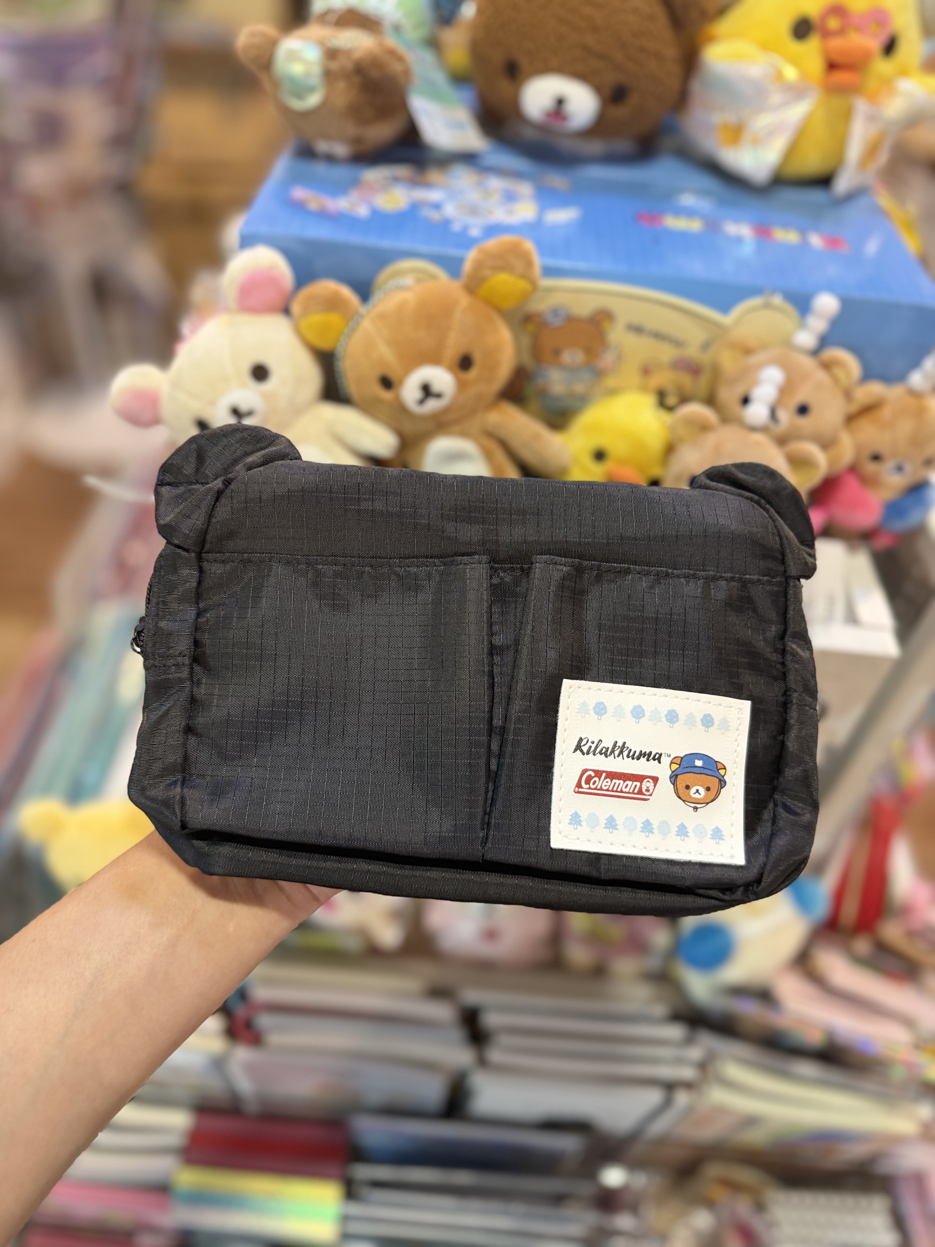 《現貨》全新日本專店限定 rilakkuma  x Coleman 小物/化妝袋