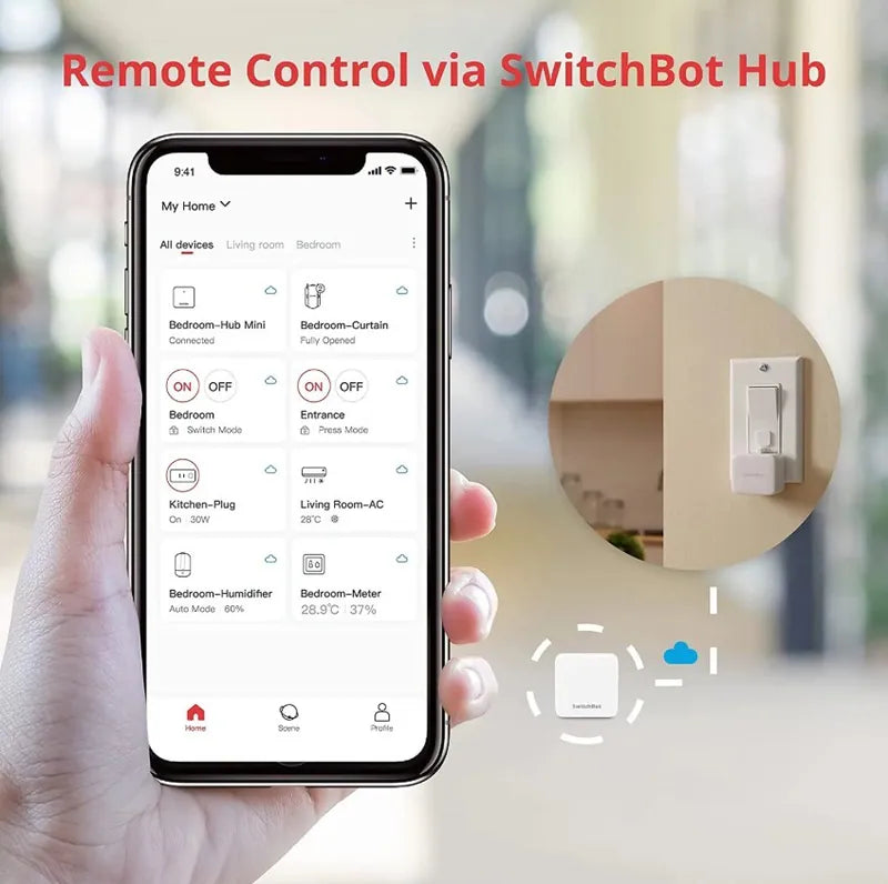 香港行貨 SwitchBot Bot Rechargable 智能開關制 (充電版)