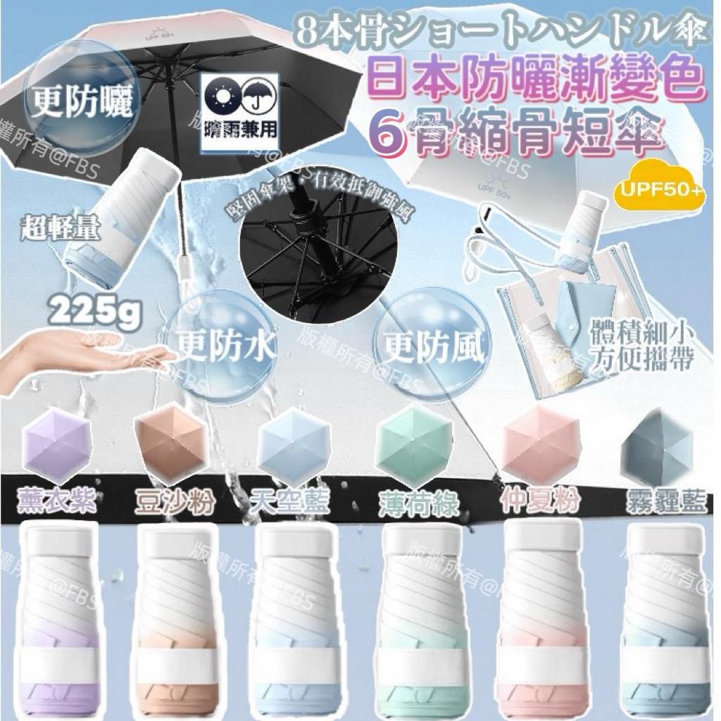 $58把。2把起$48把。🌧️日本漸變色6骨縮骨雨遮⛱️👏🏻