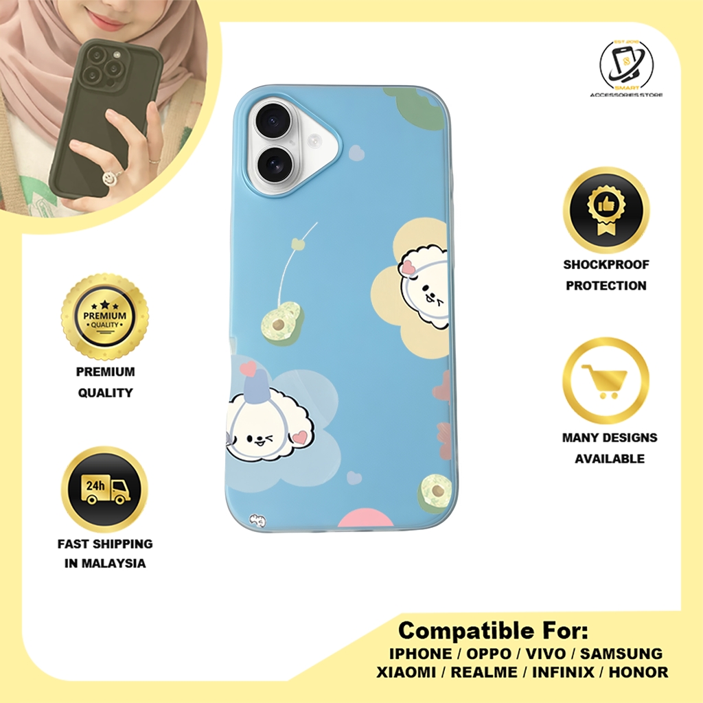 JELLY CASE PHONE FOR IPHONE - DESIGN CUTE B