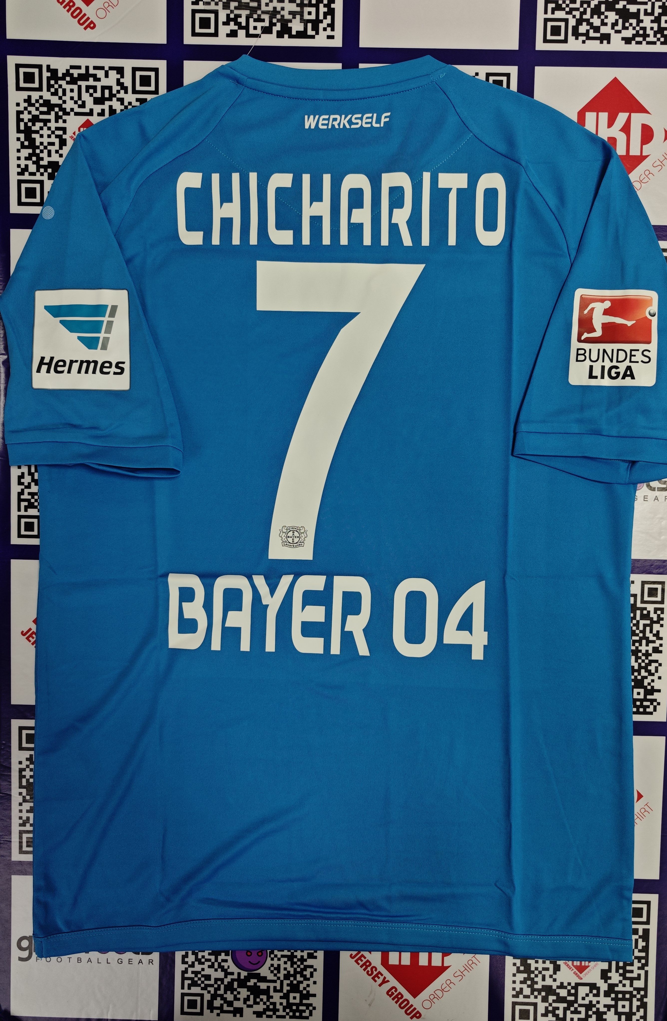 16/17 利華古遜 3客 Size M 原裝CHICHARITO德甲Fullset