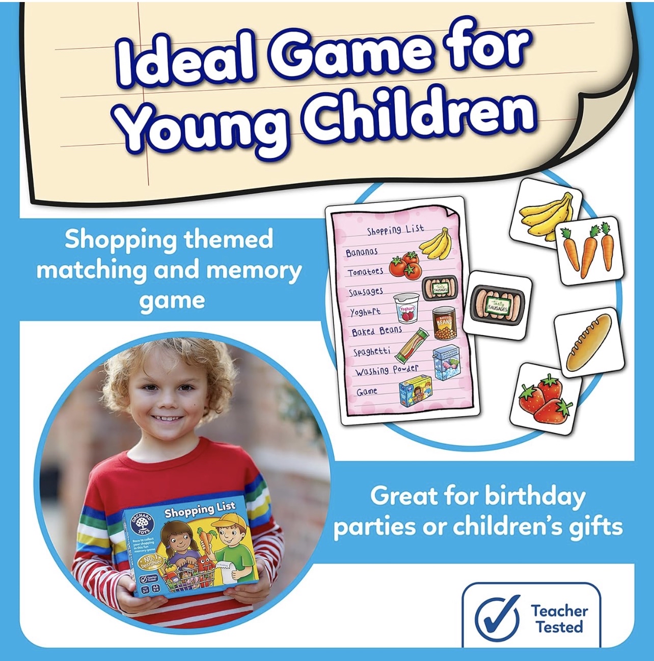 英國Orchard Toys Shopping List 桌面遊戲