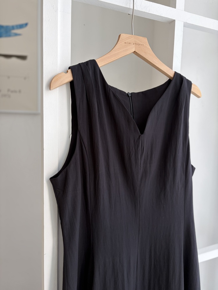 Daphne Flare Dress (Black)