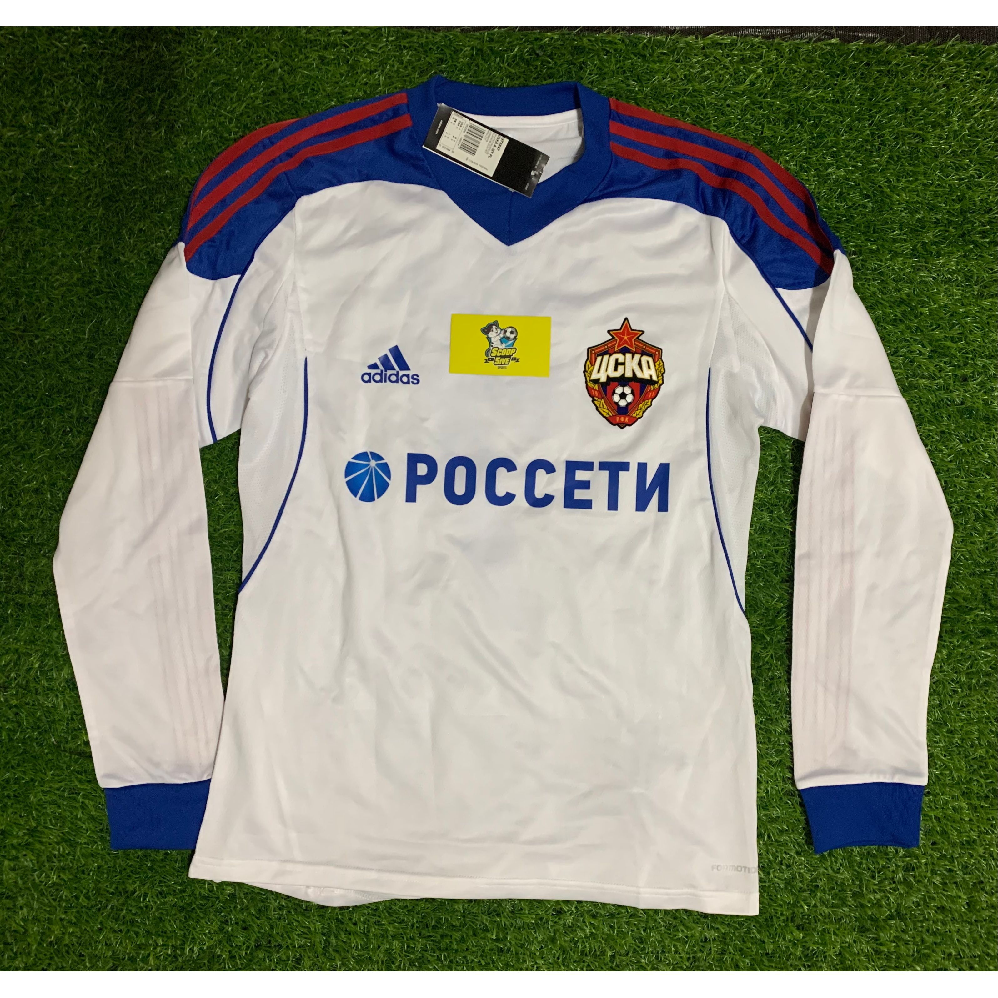 C2 2013-14 莫斯科中央陸軍 作客 長袖 球員版 Player issue 俄超版 連7 Honda