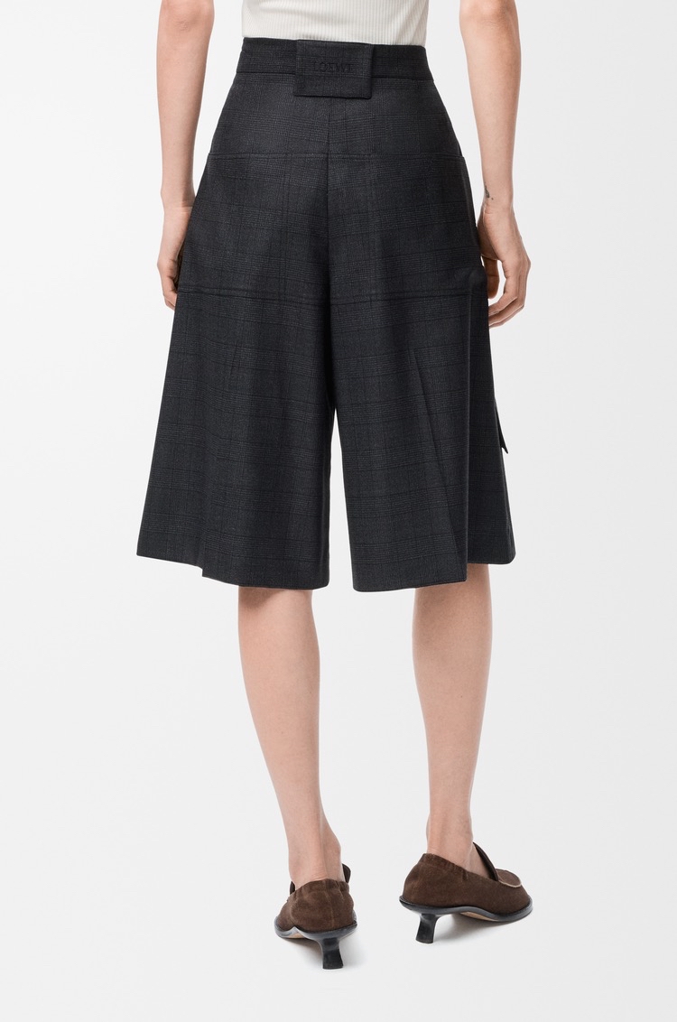 Loewe 女士 羊毛工装短裤36F 40F FR-32 FR-34 FR-36 FR-38 FR-40码 起