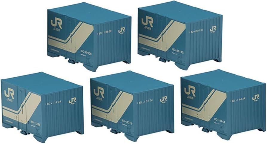 TOMIX N 3308 JR V18B形コンテナ(5個入)