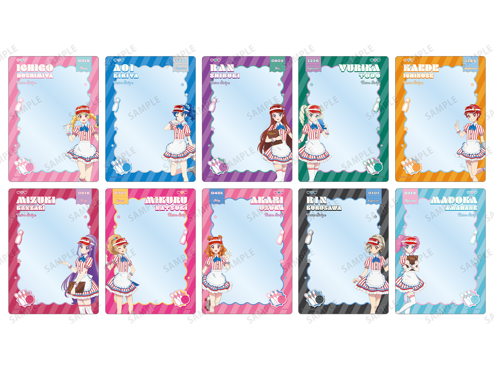 星夢學園 Aikatsu! × ROUND1 vol.2 A5硬質套 #P-AKG0315 [armabianca] (PRE-ORDER) [2026/05]
