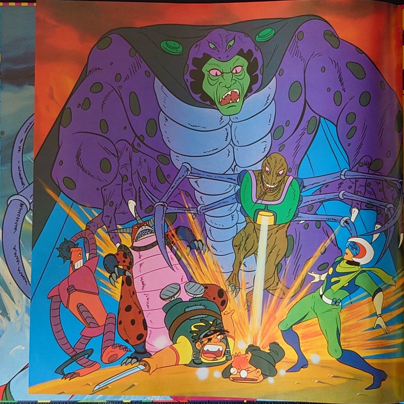 (極罕)  石川賢 < 進擊! 三一萬能俠 > 1974 LP黑膠唱片