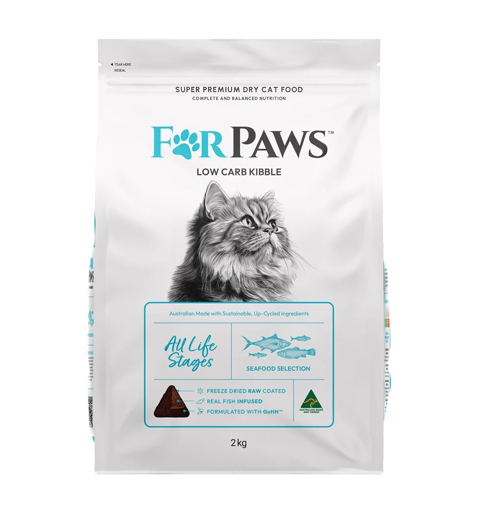 For Paws 超級優質低碳水化合物乾貓糧 - 海鮮精選 (2公斤)