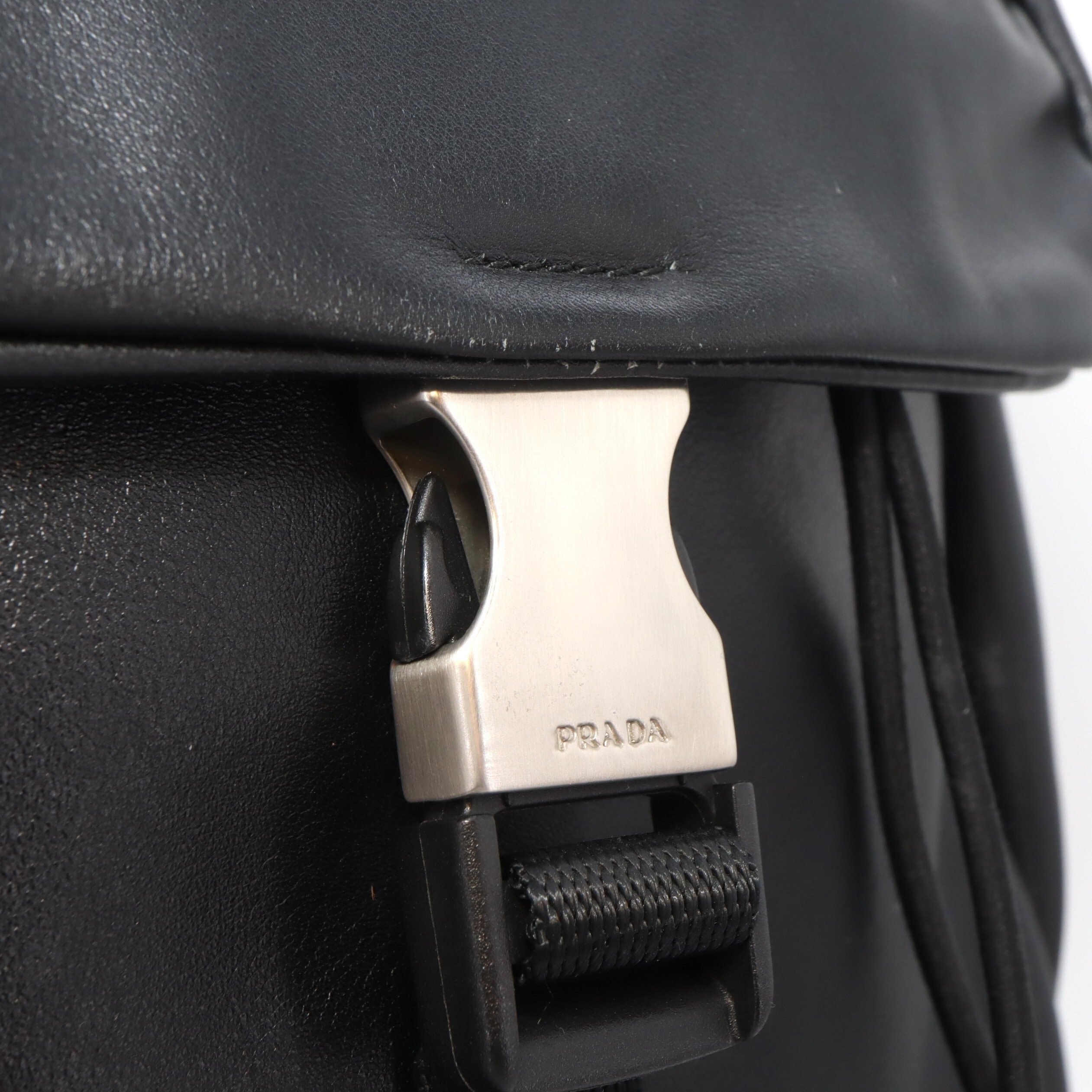 Prada Vitello Morbido Leather Backpack