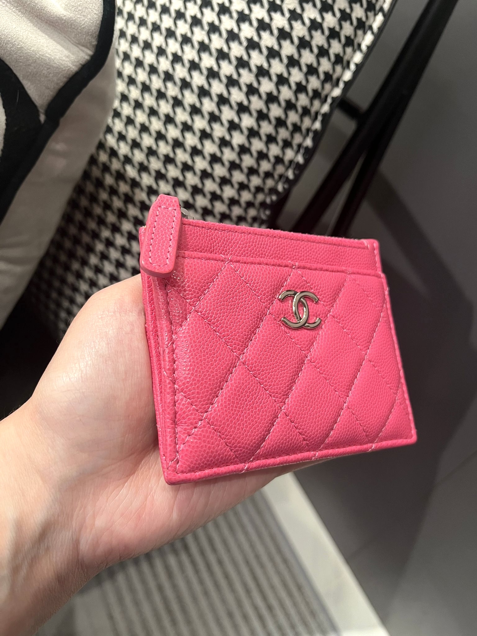 Chane card holder wallet AP1935 100%Authentic, 98%new ✅收據副本✅30card