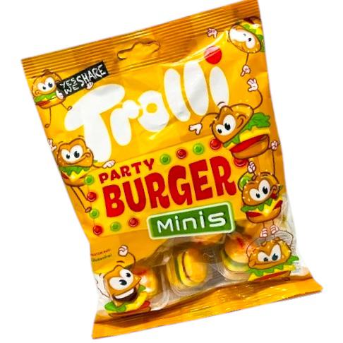 ‼️現貨‼️ 德國 Trolli漢堡造型軟糖 雙層漢堡軟糖 漢堡包軟糖 獨立包裝 小盒裝