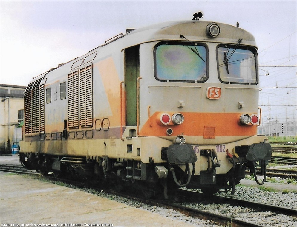 Diesel locomotive D.445 FS Era Piko HO Expert DCC Sound Smoke version