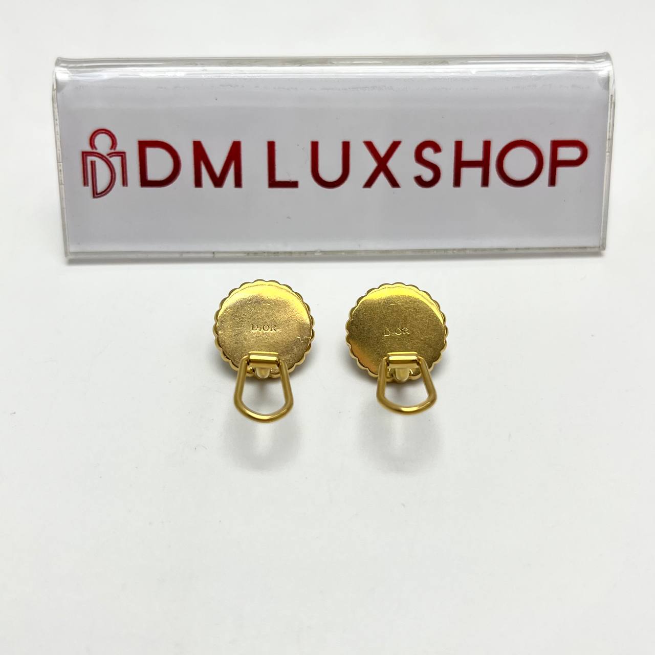 Dior Tribales Clip-On Pearls Earrings GHW
