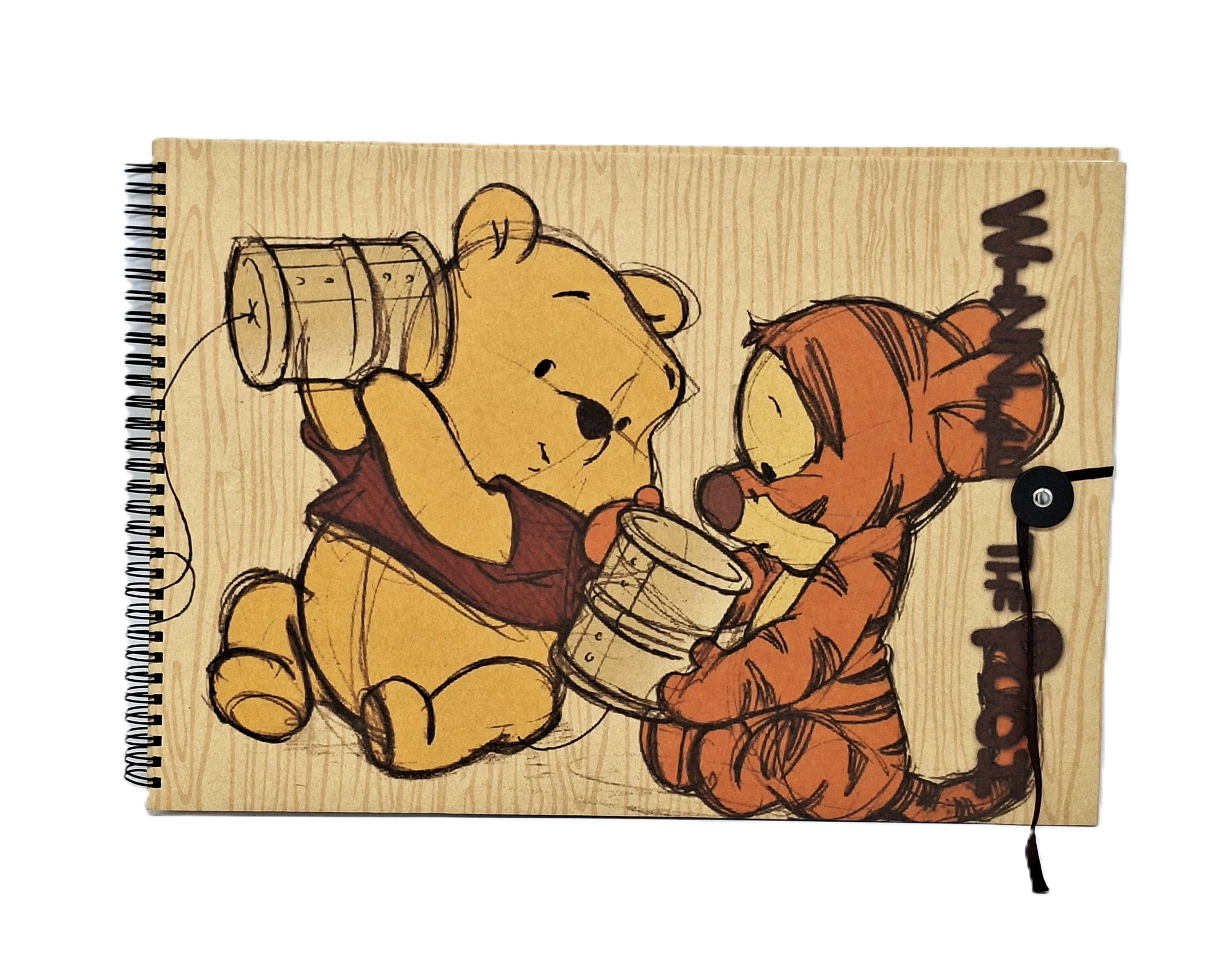 素描本 Winnie the Pooh 維尼熊 (DPCS-867B)