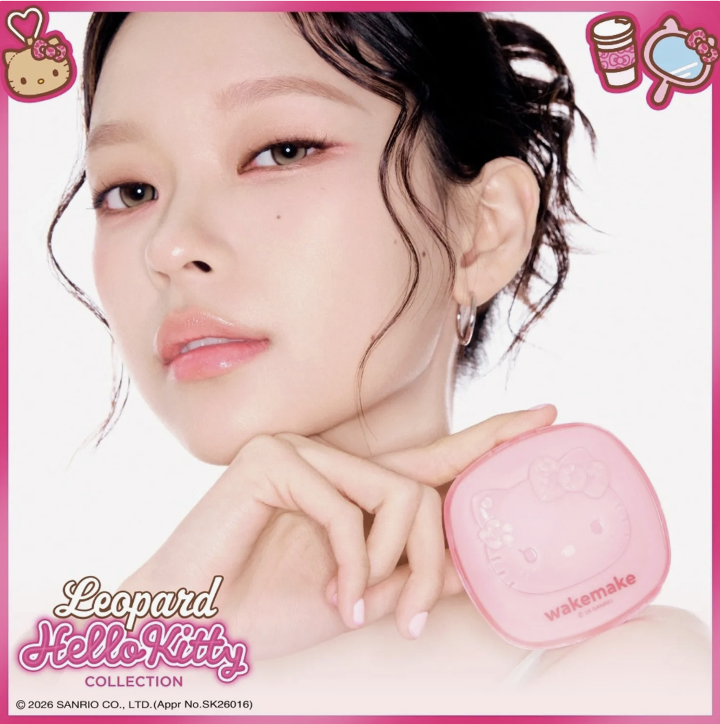 韓國 WAKEMAKE x Hello Kitty 柔焦貼膚 持久遮瑕氣墊｜Skin Perfecting Cover Cushion