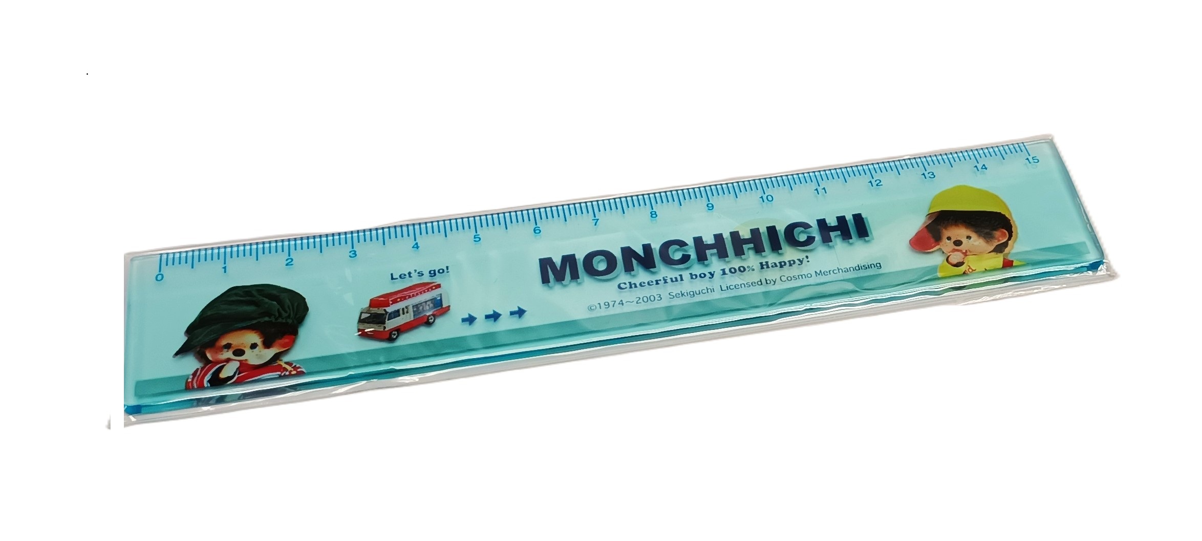 15CM 尺子 RULER  MONCHHICHI   88795Q