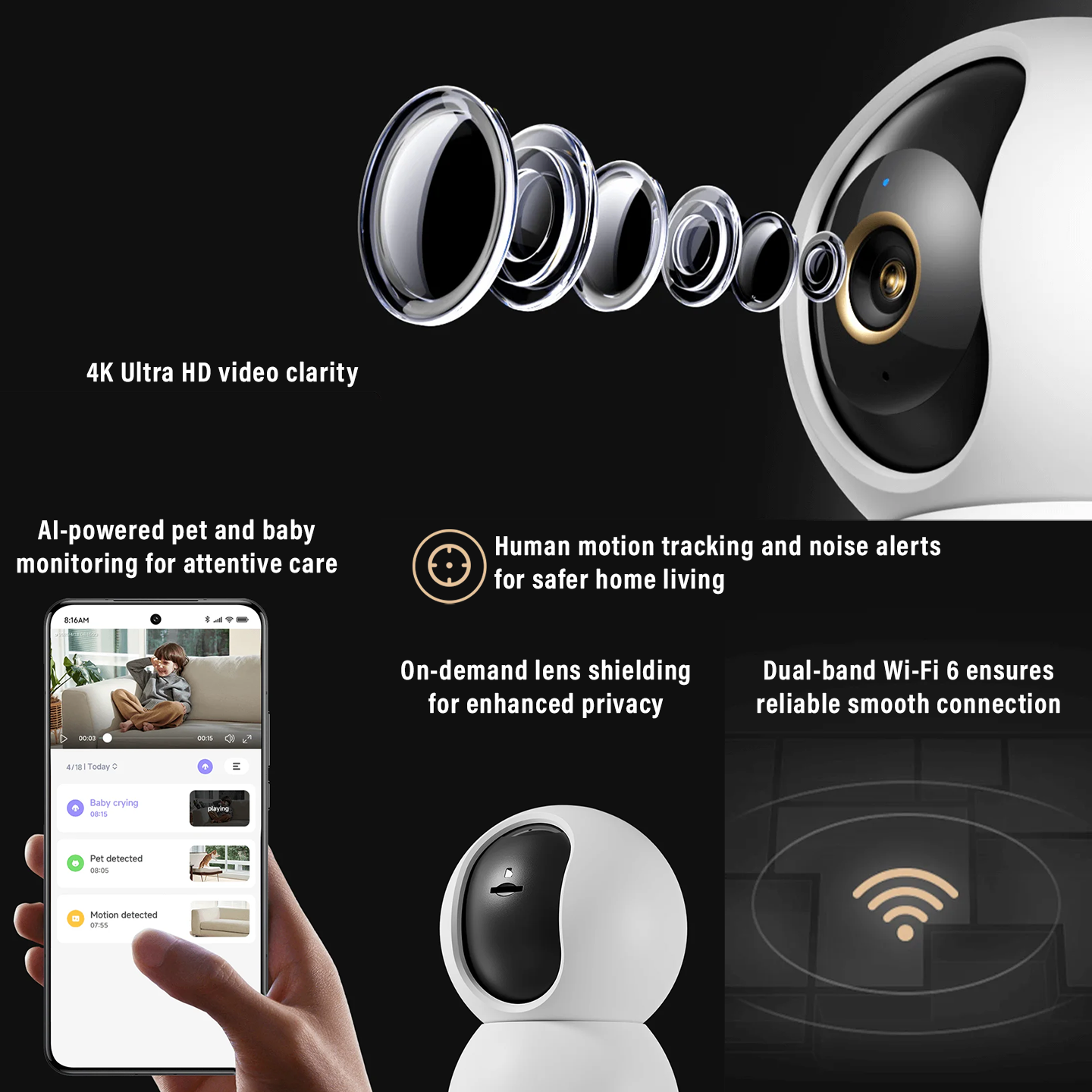 Xiaomi 4K C701 Professional Smart Camera AI (BHR07XUMY)