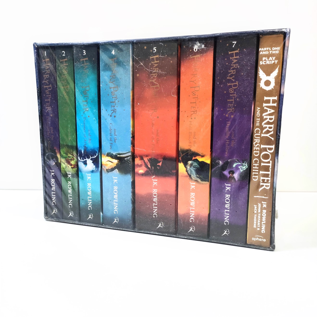 Harry Potter bookset 哈利波特1-8冊盒裝 B157