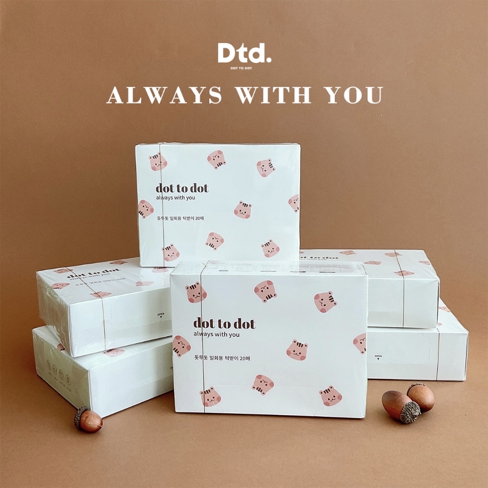 DOTTODOT 一次性圍兜 (一盒20枚入)