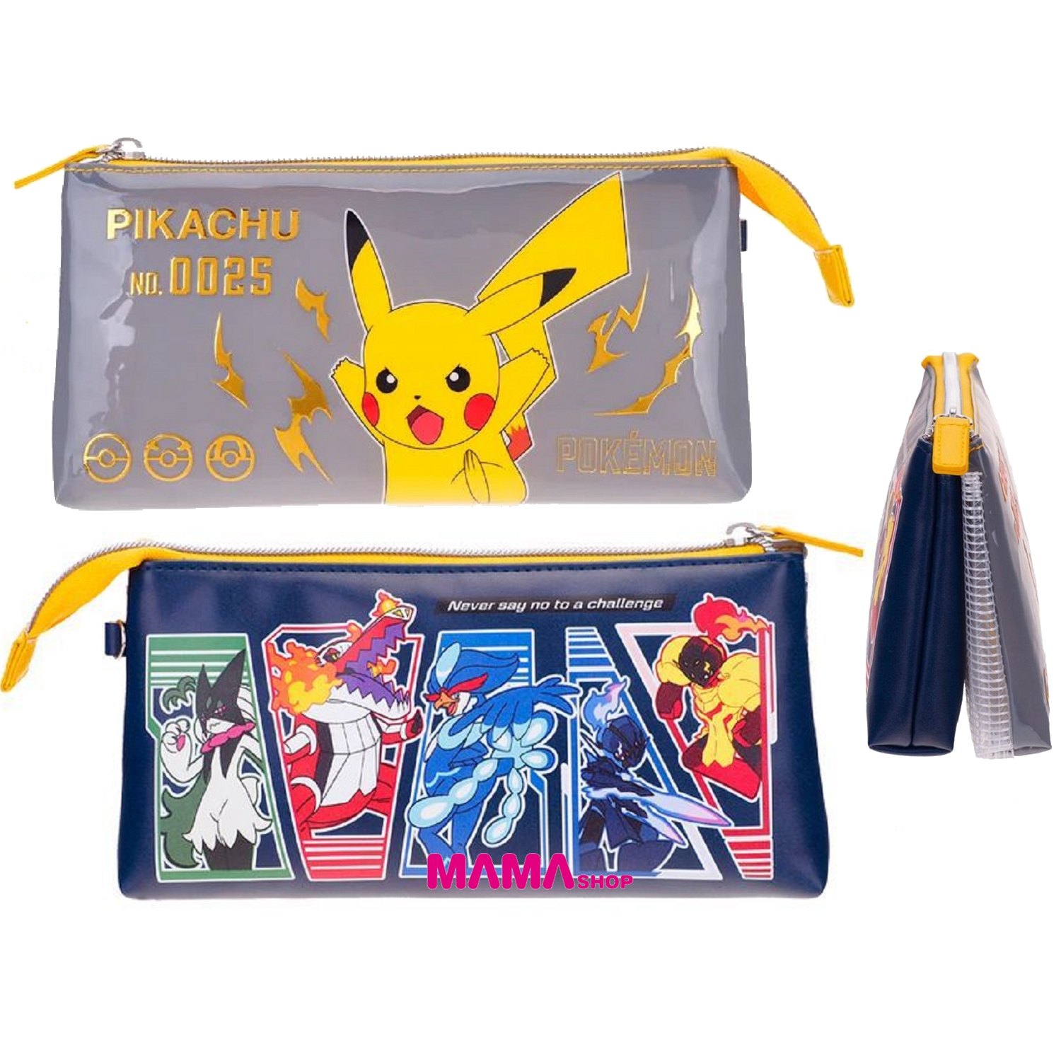 Pokémon 最新商品 (餐墊、 多用途膠盒、畫板袋、筆袋)