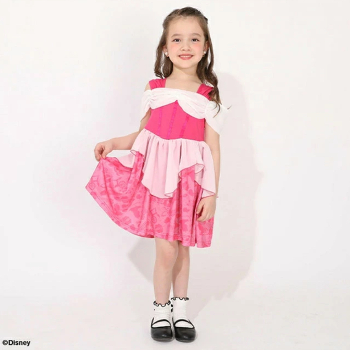 🇯🇵預訂 日本直送🇯🇵Babydoll x Disney公主系列八色公主造型短袖連身裙