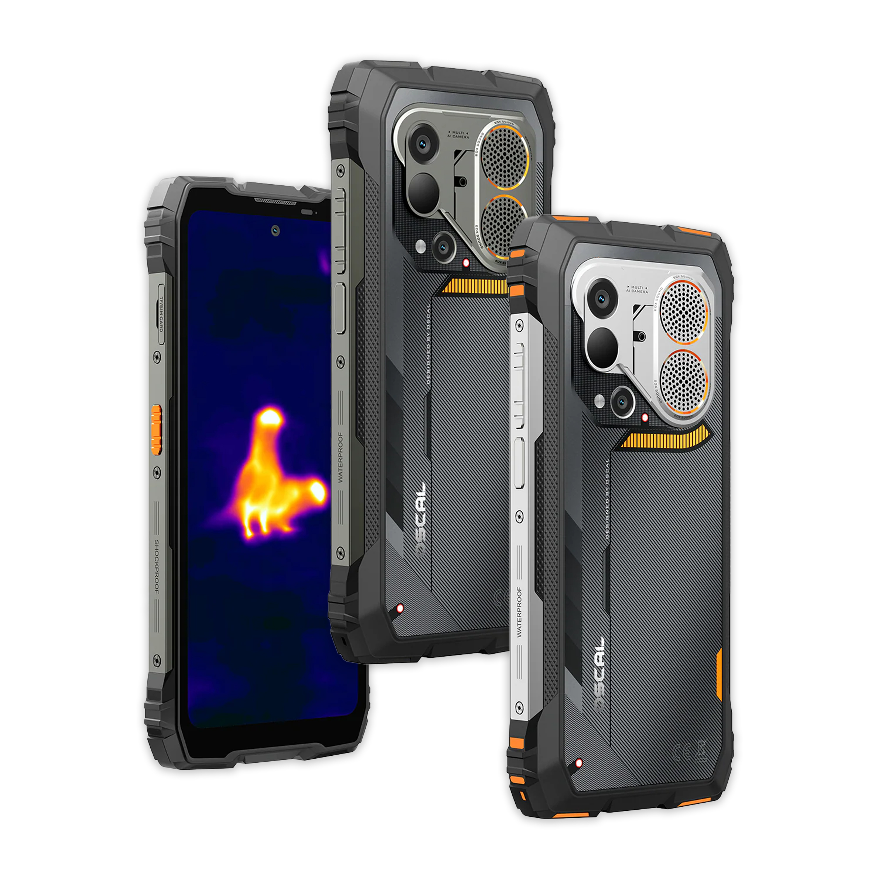 OSCAL PILOT 6 | 12GB/256GB 6.78吋 120Hz 10000mAh 25Hz熱感 手電筒 AI助手 三防手機 Rugged Phone