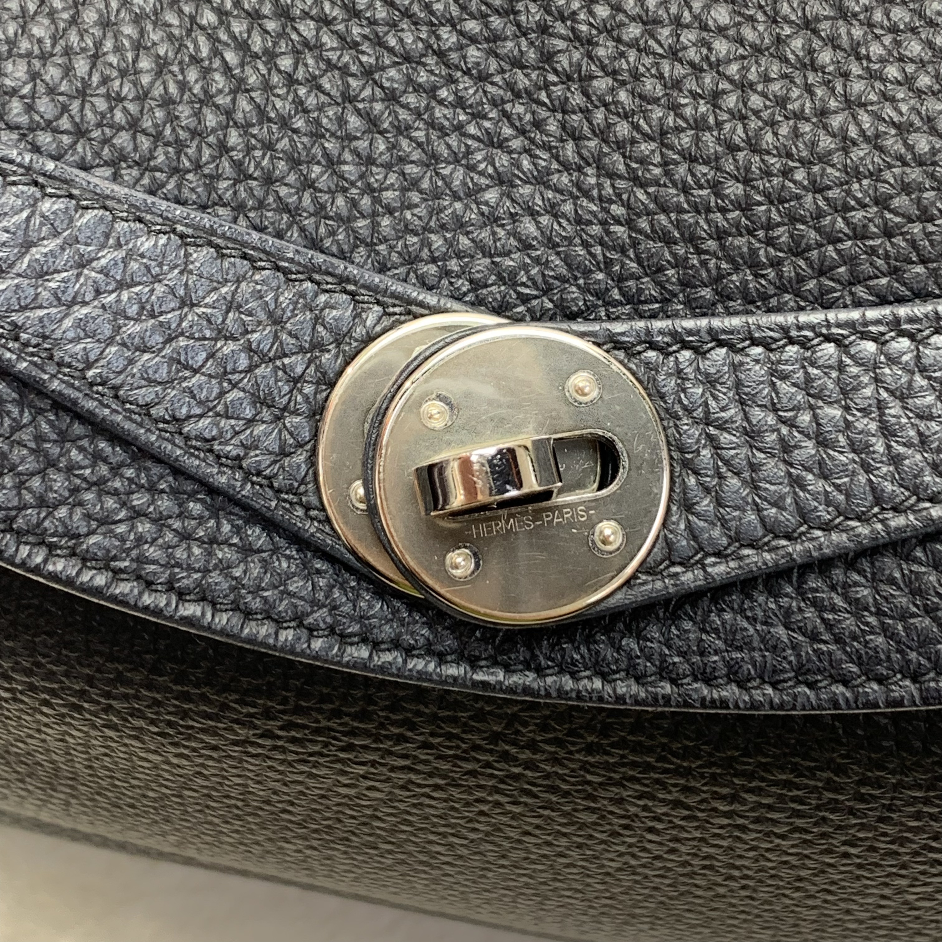Hermes lindy 26 黑色銀扣