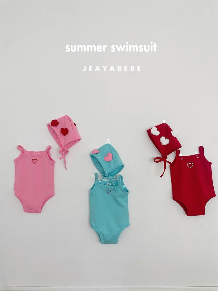 🇰🇷JeayaBebe泳衣+帽