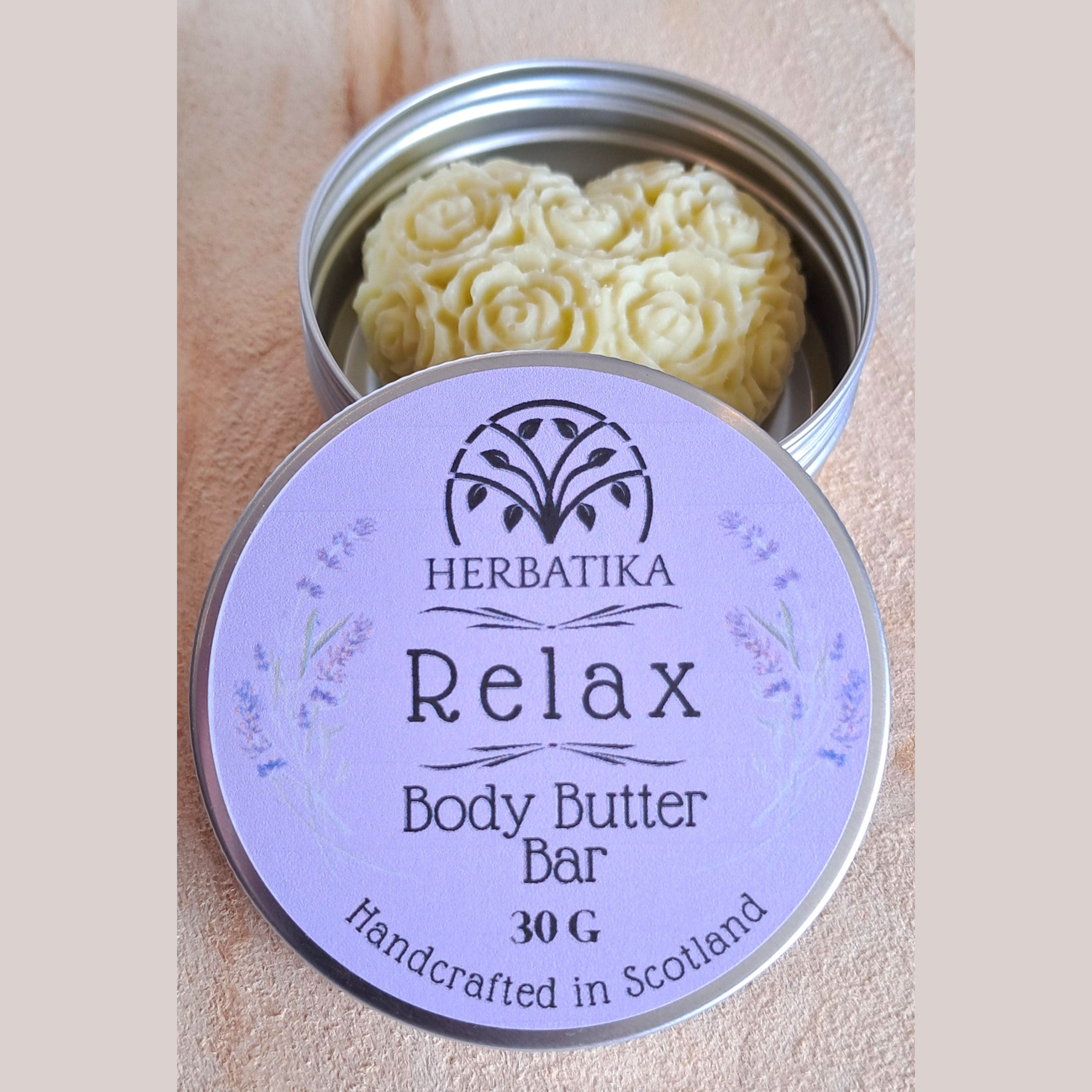 Herbatika 舒緩保濕高效潤膚膏 Relax Body Butter Bar (30g/60g)