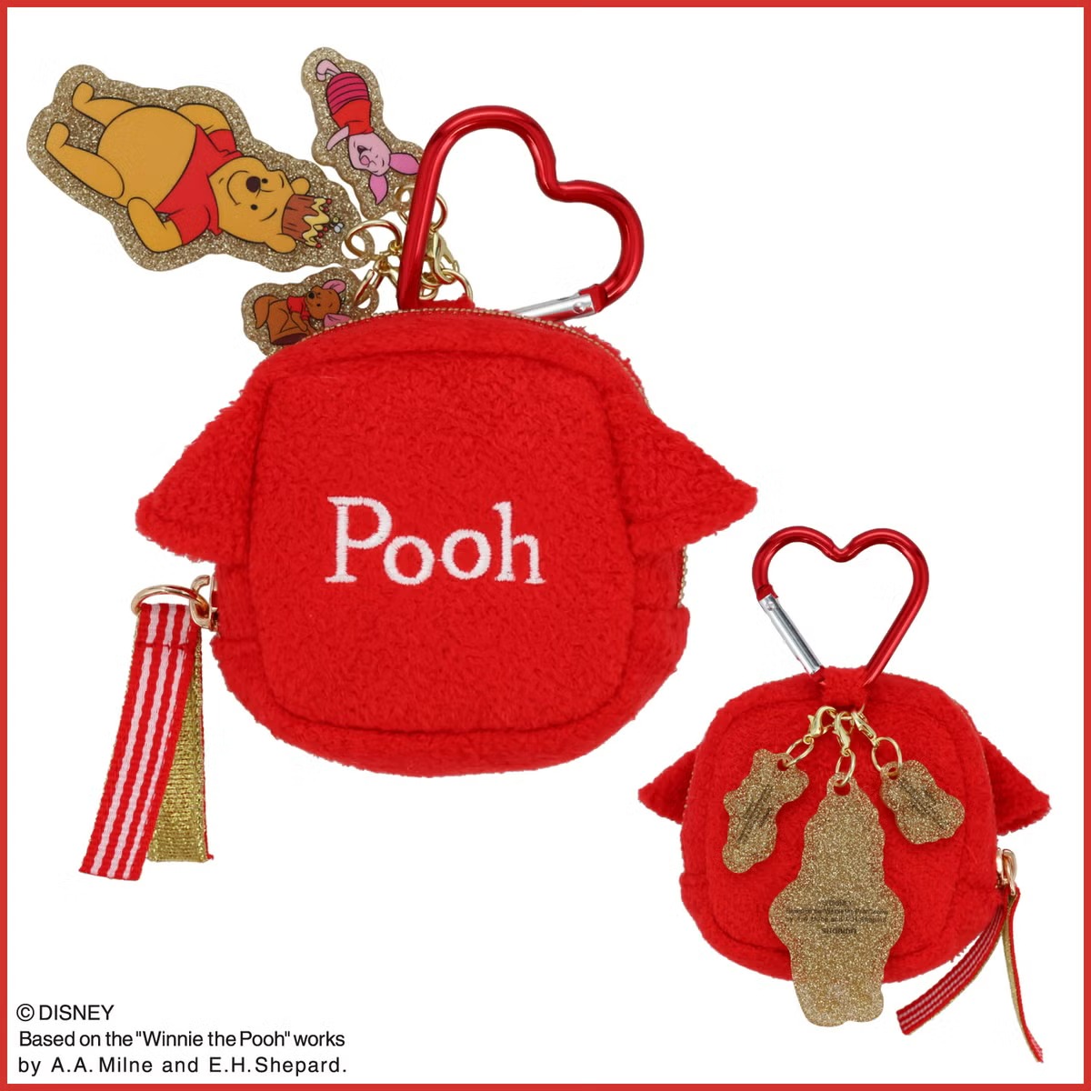 🌸 【預訂】Red Shirt Friends Series-Mini Pouch