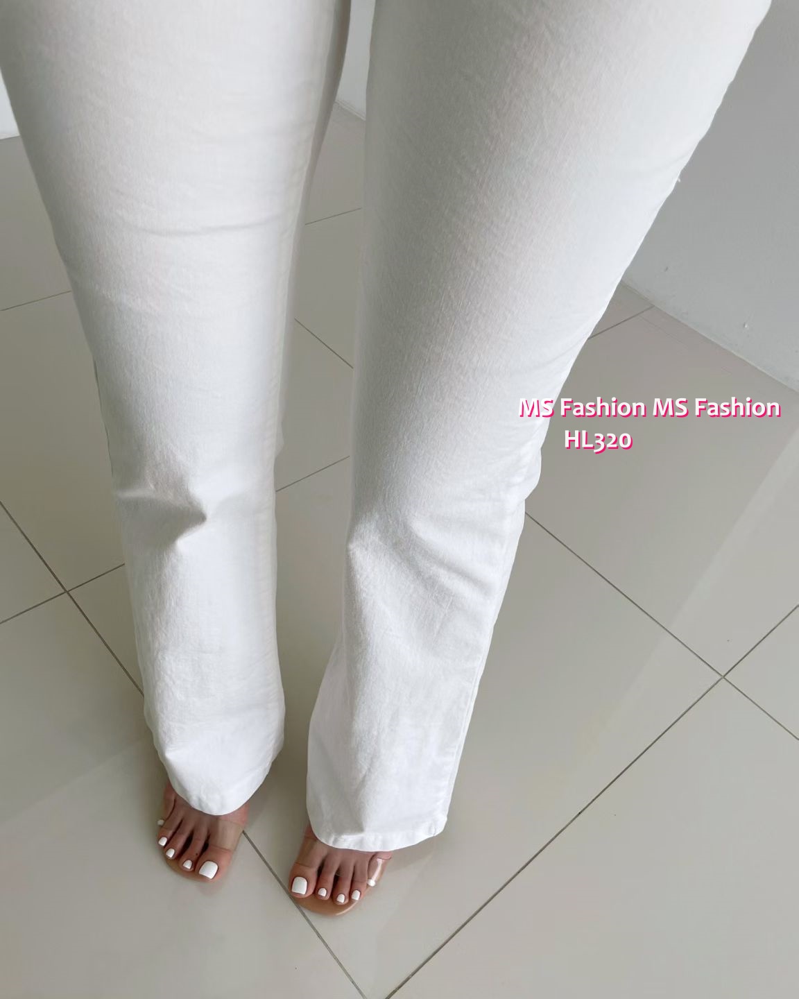 HL320 韓國👖Howluk彈力棉微喇叭褲