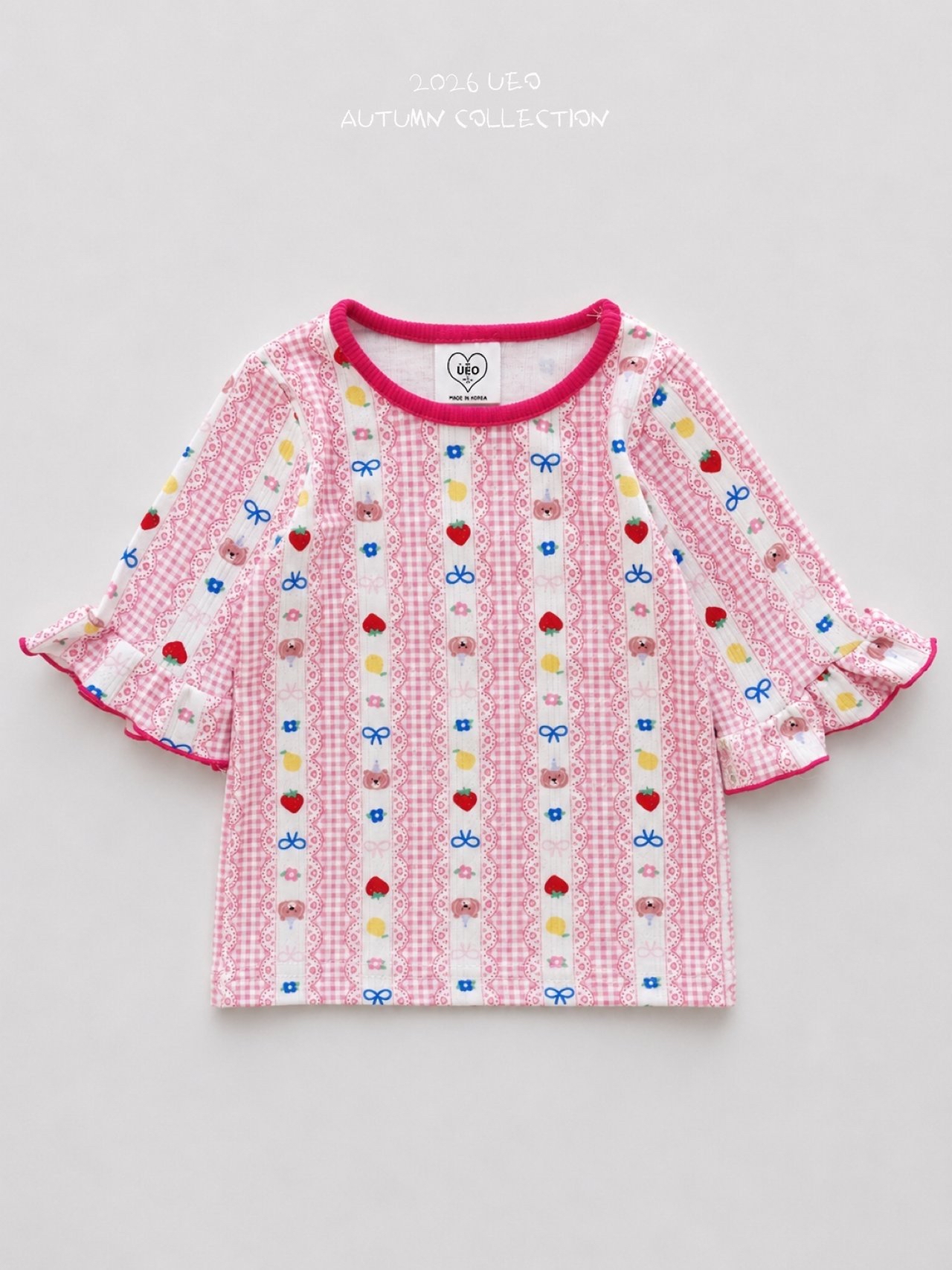 Girls | Bear Frill T-shirt